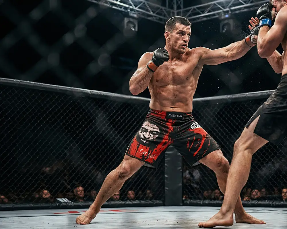 Short MMA et fight shorts — mise en avant catégorie